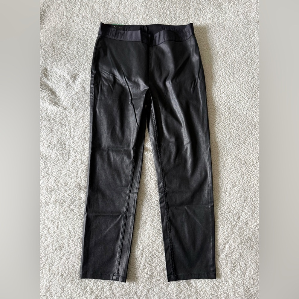 DKNY Women’s Black Shimmer Pants/Leggings Size XL New with Tags